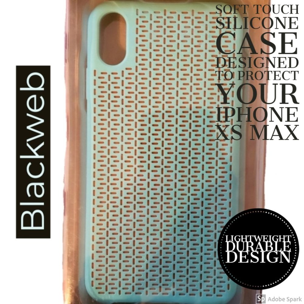 Blackweb iPhone Xs Max Soft Touch Silicone Case